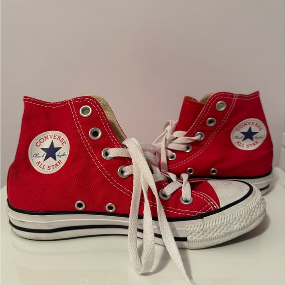 Converse Shoes - Converse Chuck Taylor All Star High Top (red canvas)